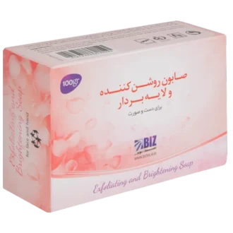صابون لایه بردار و روشن کننده برای انواع پوست