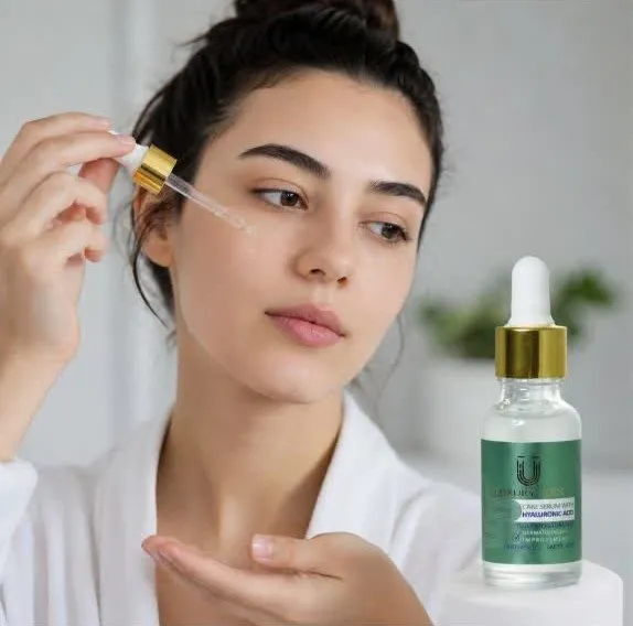 راهنمای گام به گام استفاده از سرم هیالورونیک اسید لاکچری کوین